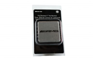 Mercedes-Benz Genuine AMG 2&quot; Tow Hitch Receiver Plug Cover & Lanyard NEW G ML GL